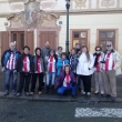 Con el grupo deportivo en la visita de Praga diciembre 2015